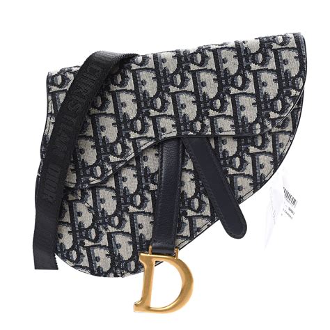 saddle pouch blue dior oblique jacquard price|Dior saddle pocket.